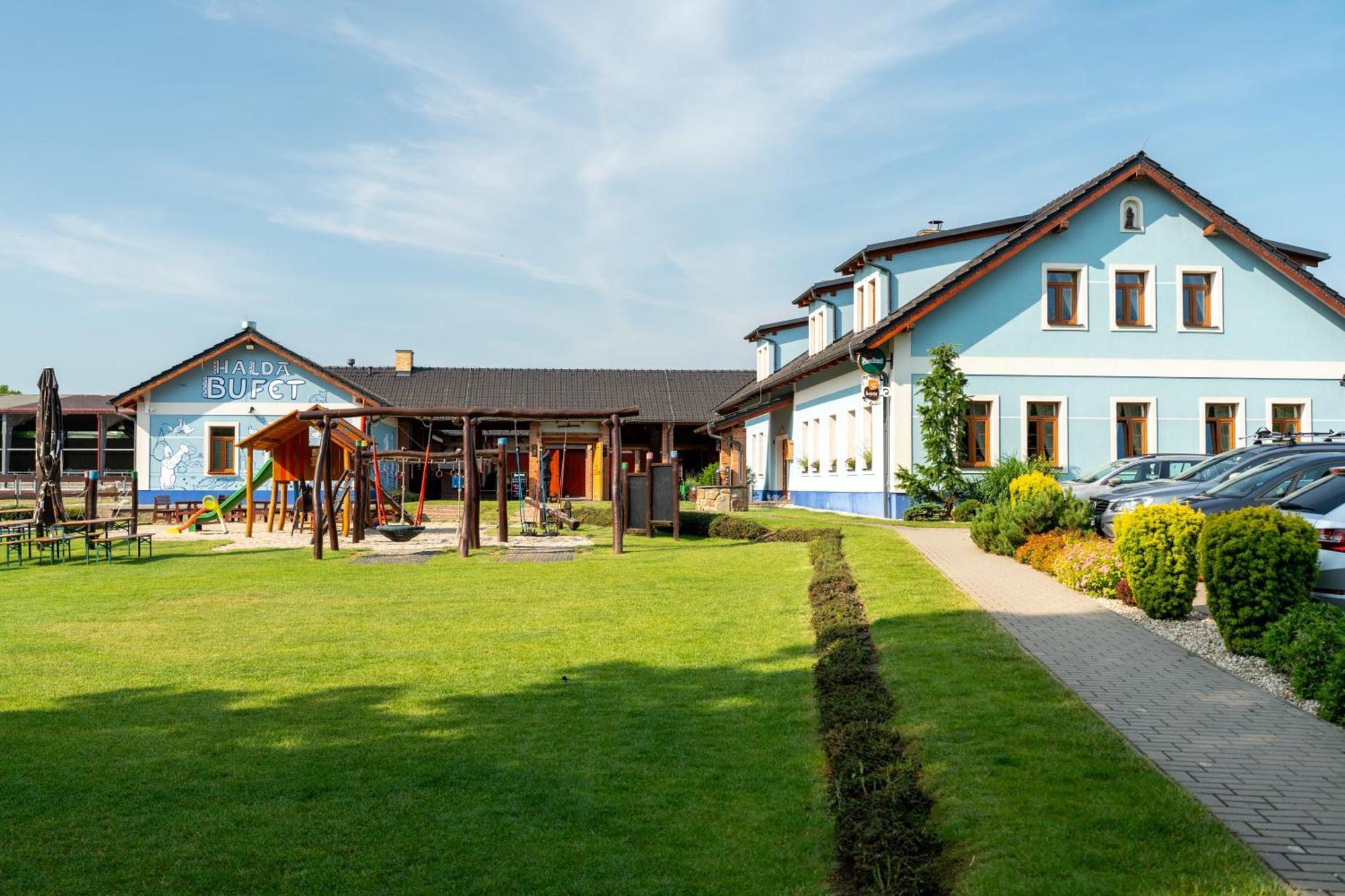 Hospudka Na Halde Hotell Borsice Exteriör bild
