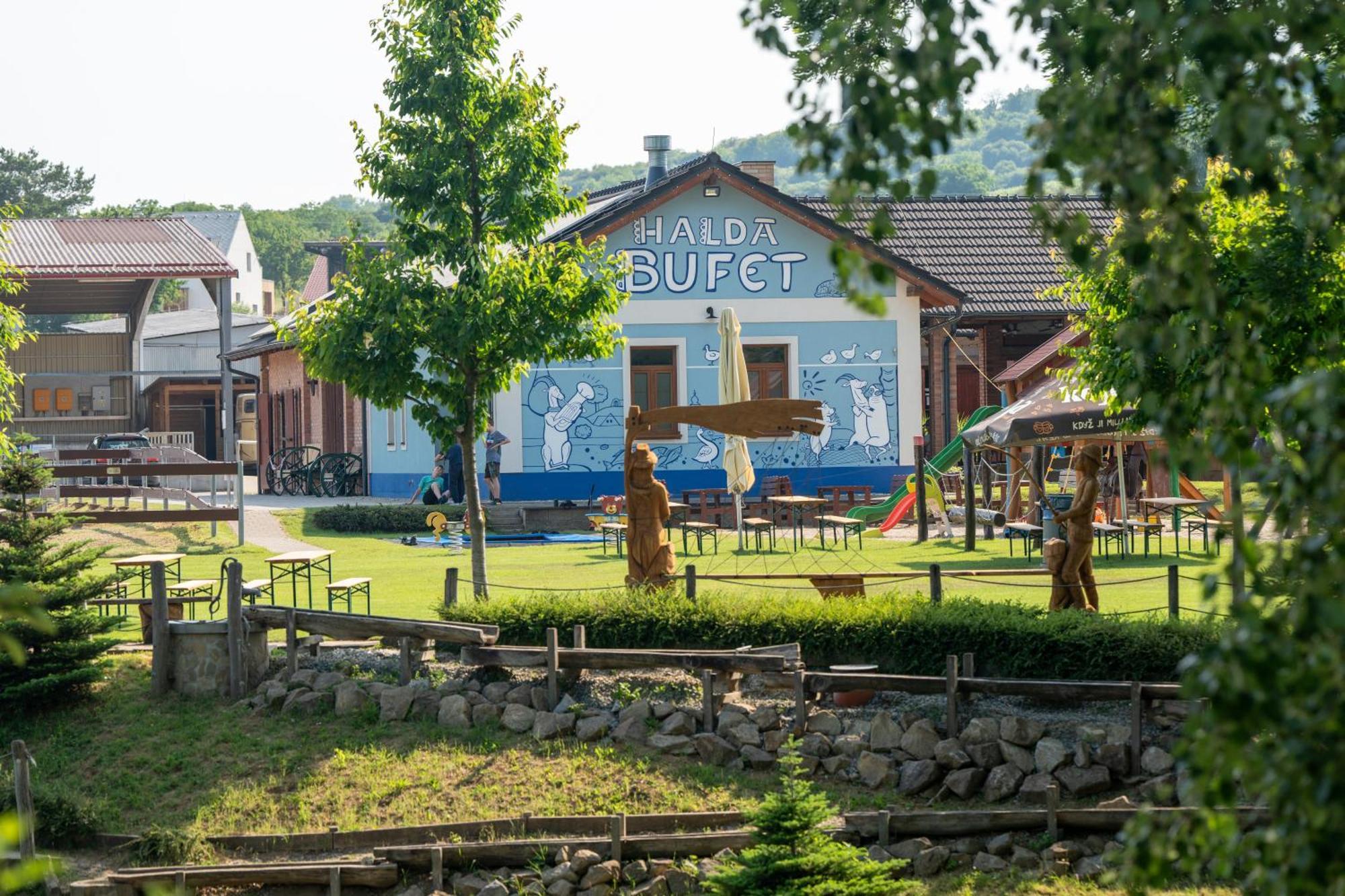 Hospudka Na Halde Hotell Borsice Exteriör bild